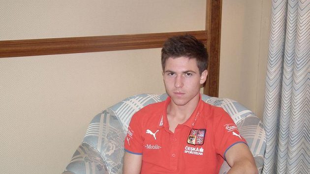 Útočník fotbalové devatenáctky Tomáš Přikryl na ME v Rumunsku. Útočník fotbalové devatenáctky Tomáš Přikryl na ME v Rumunsku.
