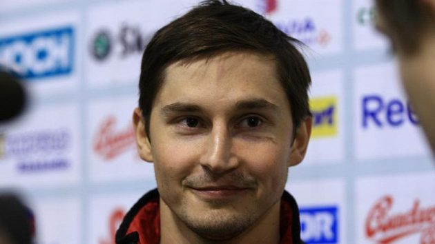 Hokejový obránce Tomáš Mojžíš Hokejový obránce Tomáš Mojžíš