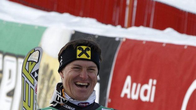 Chorvatský sjezdař Ivica Kostelič Chorvatský sjezdař Ivica Kostelič