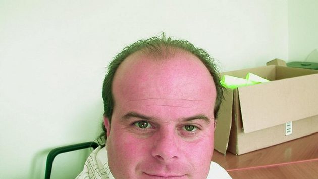 Fotbalový trenér Roman Nádvorník Fotbalový trenér Roman Nádvorník