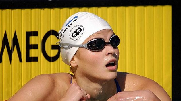 Plavkyně Simona Baumrtová Plavkyně Simona Baumrtová