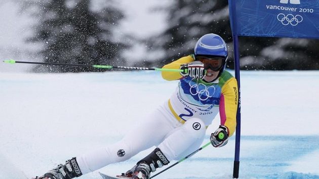 Viktoria Rebensburgová z Německa. Viktoria Rebensburgová z Německa.