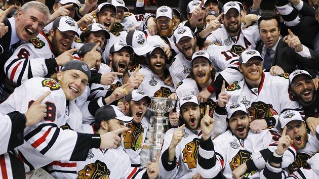 Čerství vítězové Stanley Cupu - Chicago Blackhawks Čerství vítězové Stanley Cupu - Chicago Blackhawks