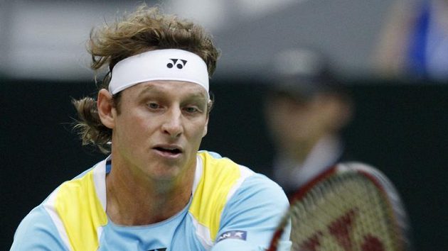 Argentinský tenista David Nalbandian Argentinský tenista David Nalbandian