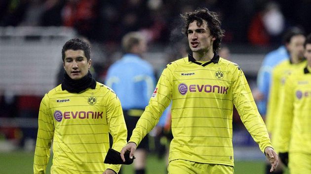 Nuri Sahin (vlevo) ještě v dresu Borussie Dortmund. Nuri Sahin (vlevo) ještě v dresu Borussie Dortmund.