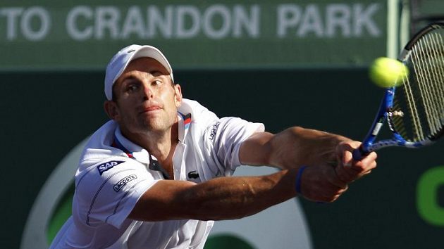 Americký tenista Andy Roddick. Americký tenista Andy Roddick.