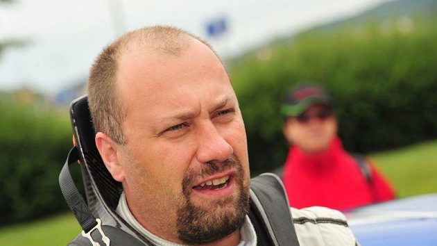 Vojtěch Štajf při Rallye Bohemia Vojtěch Štajf při Rallye Bohemia