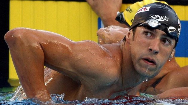 Americký plavec Michael Phelps - ilustrační fotografie Americký plavec Michael Phelps - ilustrační fotografie