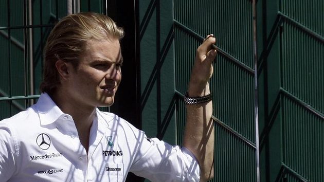 Pilot formule 1 Nico Rosberg z Německa Pilot formule 1 Nico Rosberg z Německa