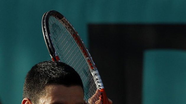 Rumunský tenista Victor Hanescu Rumunský tenista Victor Hanescu