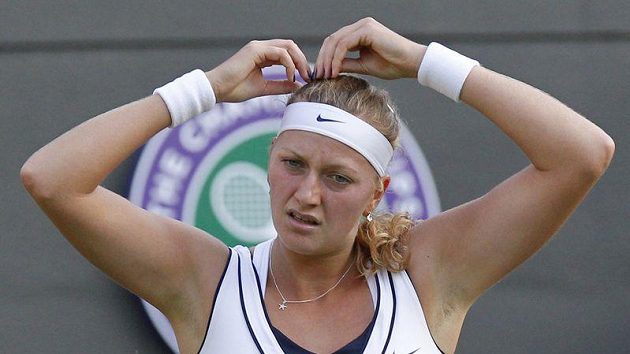 Petra Kvitová ve Wimbledonu Petra Kvitová ve Wimbledonu