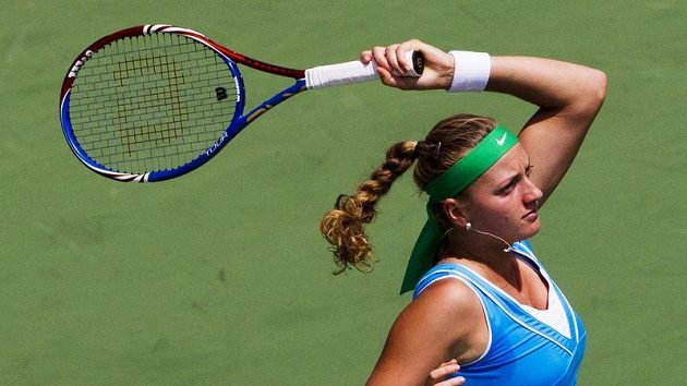 Petra Kvitová se stále nemůže dostat do optimální formy. Petra Kvitová se stále nemůže dostat do optimální formy.