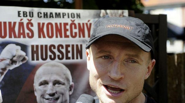 Profesionální boxer Lukáš Konečný před zápasem o titul mistra Evropy Profesionální boxer Lukáš Konečný před zápasem o titul mistra Evropy