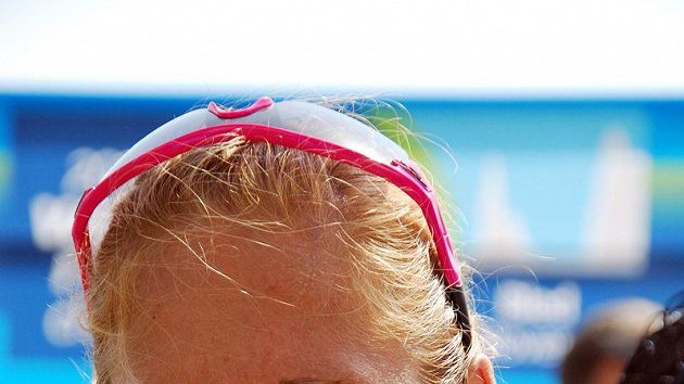 Skifařka Miroslava Knapková se zlatou medailí mistryně světa. Skifařka Miroslava Knapková se zlatou medailí mistryně světa.