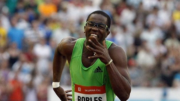 Kubánský překážkář Dayron Robles. Kubánský překážkář Dayron Robles.