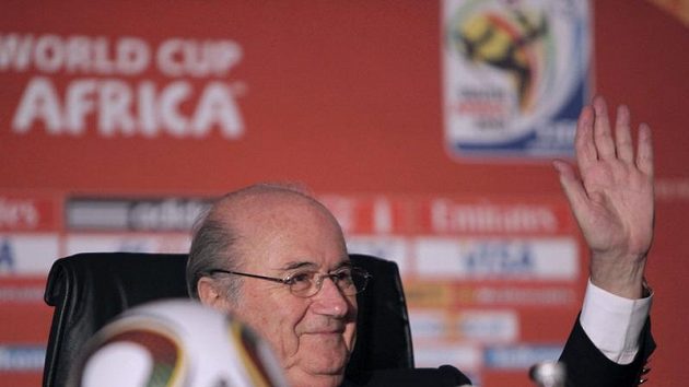 Šéf FIFA Sepp Blatter Šéf FIFA Sepp Blatter