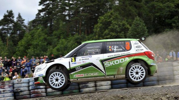 Belgičan Freddy Loix během Bohemia rallye Belgičan Freddy Loix během Bohemia rallye