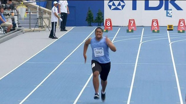 Sogelau Tuvalu z Americké Samoy na MS v Tegu. Sogelau Tuvalu z Americké Samoy na MS v Tegu.