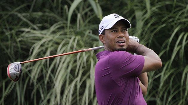 Americký golfista Tiger Woods Americký golfista Tiger Woods