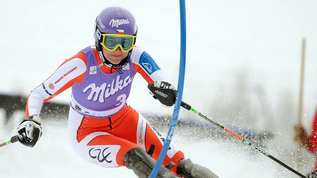 Česká lyžařka Šárka Záhrobská. Česká lyžařka Šárka Záhrobská.