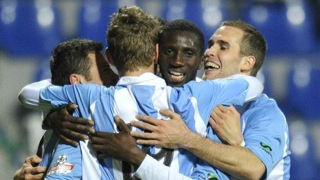 Radost fotbalistů Mladé Boleslavi Radost fotbalistů Mladé Boleslavi