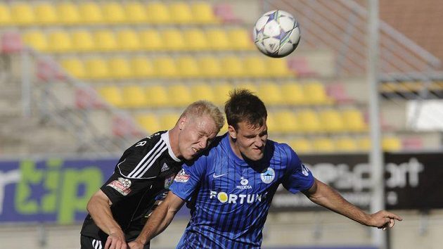 Michael Rabušic (vpravo) se postaral o vyrovnávací gól Liberce. Michael Rabušic (vpravo) se postaral o vyrovnávací gól Liberce.