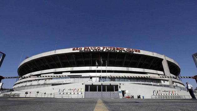 Fotbalový stadión. Ilustrační foto Fotbalový stadión. Ilustrační foto