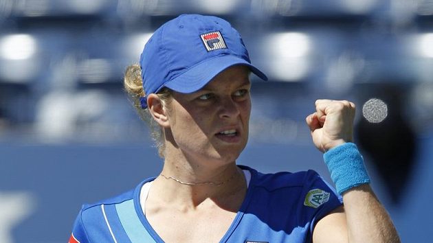 Kim Clijstersová po postupu do čtvrtfinále US Open Kim Clijstersová po postupu do čtvrtfinále US Open