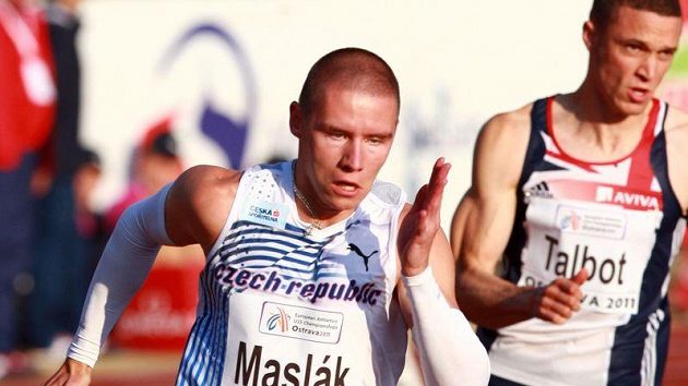 Sprinter Pavel Maslák. Sprinter Pavel Maslák.