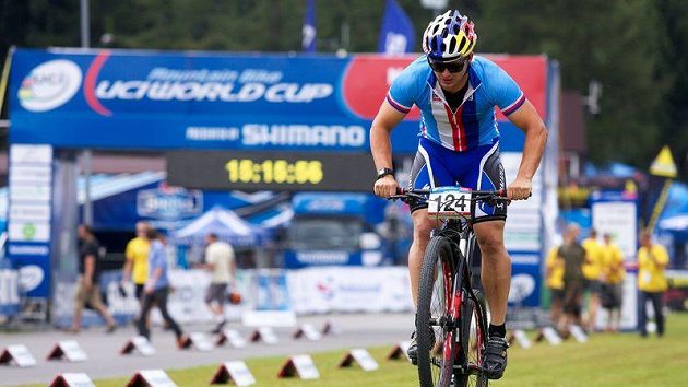 Michal Prokop při SP v Novém Městě na Moravě. Michal Prokop při SP v Novém Městě na Moravě.