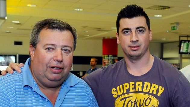 Tomáš Kaberle (vpravo) za Kladno hrát během výluky NHL nebude. Tomáš Kaberle (vpravo) za Kladno hrát během výluky NHL nebude.