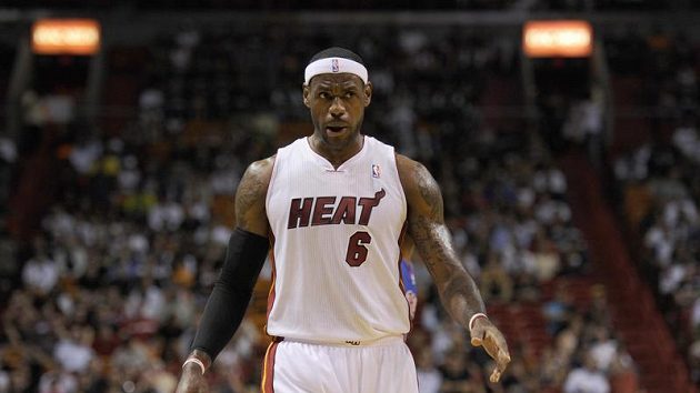 Hvězda Miami LeBron James Hvězda Miami LeBron James