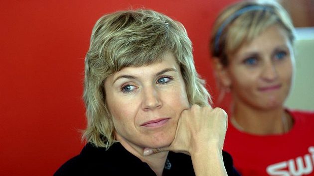 Kateřina Neumannová na vyhlášení ankety Král bílé stopy Kateřina Neumannová na vyhlášení ankety Král bílé stopy