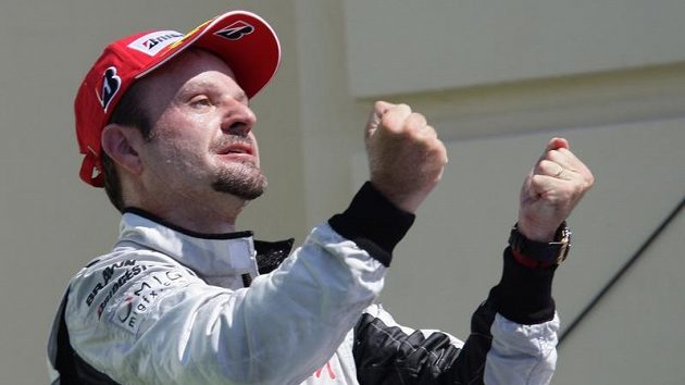 Brazilský pilot Rubens Barrichello Brazilský pilot Rubens Barrichello