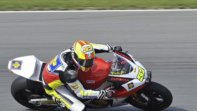 Český jezdec Lukáš Pešek si v Brně na GP nezazávodí. Český jezdec Lukáš Pešek si v Brně na GP nezazávodí.