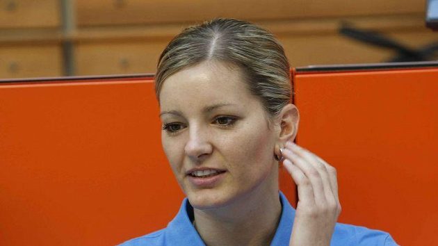 Basketbalistka Eva Vítečková Basketbalistka Eva Vítečková