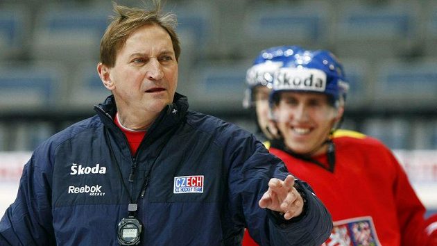 Kouč hokejové reprezentace Alois Hadamczik Kouč hokejové reprezentace Alois Hadamczik