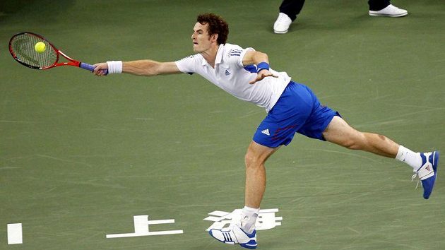 Brit Andy Murray na turnaji v Šanghaji. Brit Andy Murray na turnaji v Šanghaji.
