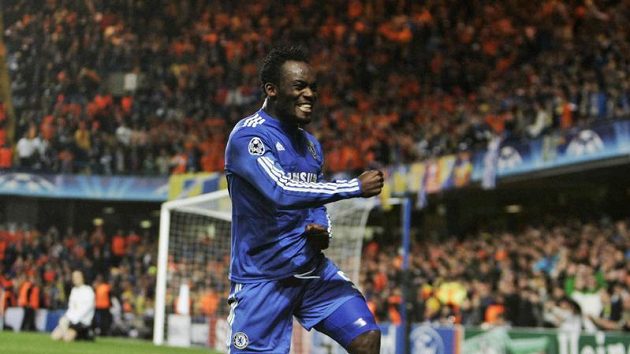Michael Essien v dresu Chelsea Michael Essien v dresu Chelsea