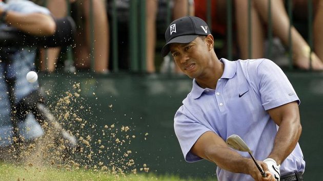 Americký golfista Tiger Woods Americký golfista Tiger Woods