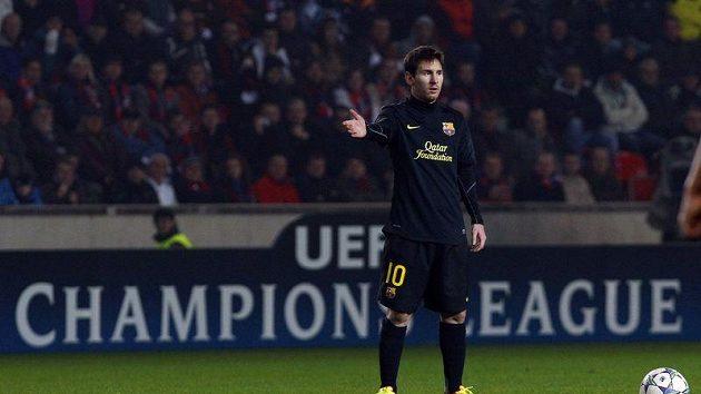 Hvězda Barcelony Lionel Messi Hvězda Barcelony Lionel Messi