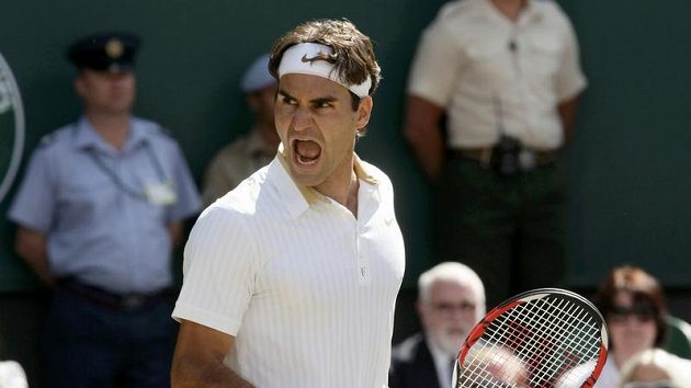 Švýcarský tenista Roger Federer Švýcarský tenista Roger Federer