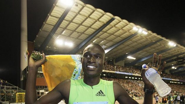 Keňský běžec David Rudisha Keňský běžec David Rudisha