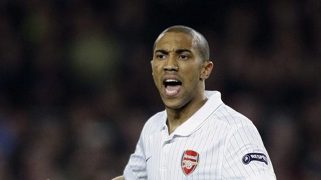Gael Clichy v dresu Arsenalu Gael Clichy v dresu Arsenalu