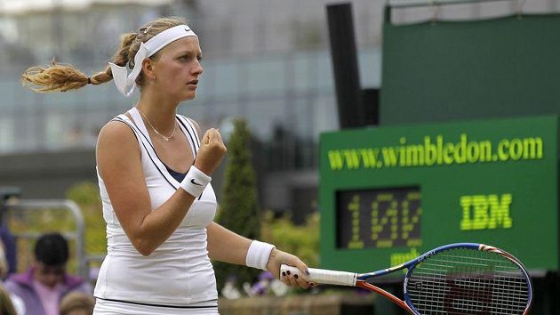 Petra Kvitová po vítězství nad Italkou Vinciovou Petra Kvitová po vítězství nad Italkou Vinciovou