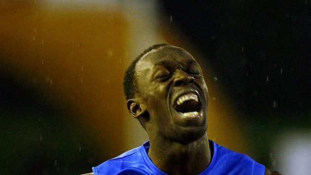 Usain Bolt na Zlaté tretře Usain Bolt na Zlaté tretře