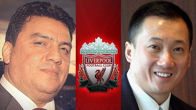 Číňan z Hong Kongu Kenneth Huang (vpravo) a syrský podnikatel Jahjá Kirdi jsou nejvážnějšími zájemci o FC Liverpool. Číňan z Hong Kongu Kenneth Huang (vpravo) a syrský podnikatel Jahjá Kirdi jsou nejvážnějšími zájemci o FC Liverpool.
