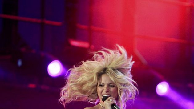 Zpěvačka Shakira Zpěvačka Shakira