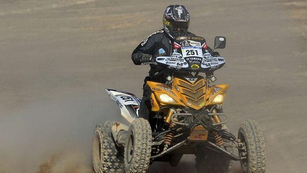 Josef Macháček během Rallye Dakar 2011 Josef Macháček během Rallye Dakar 2011