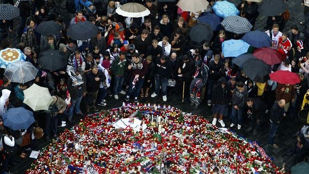 Fanoušci vzpomínají na hokejové šampióny Fanoušci vzpomínají na hokejové šampióny